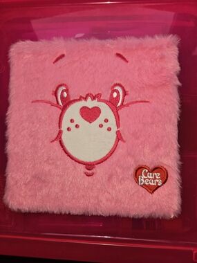 Care Bears Pink Plush Cover with Heart Face Eyeshadow Palette